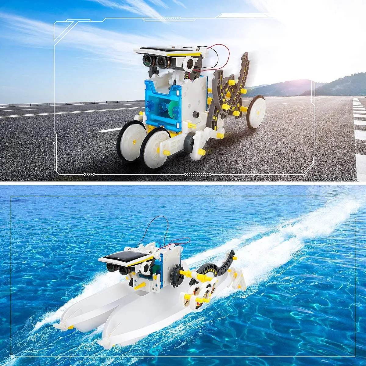 Solar Robot Toys Kits STEM Tec - Stem Solar Robot Kit For Kids 评论和价格