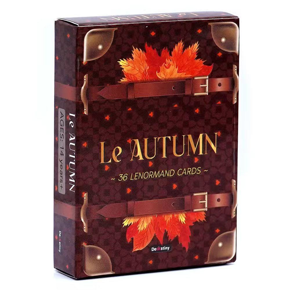 Lenormand Tarot Deck Le Autumn - Tarot Cards Deck With Guidebook 评论和价格