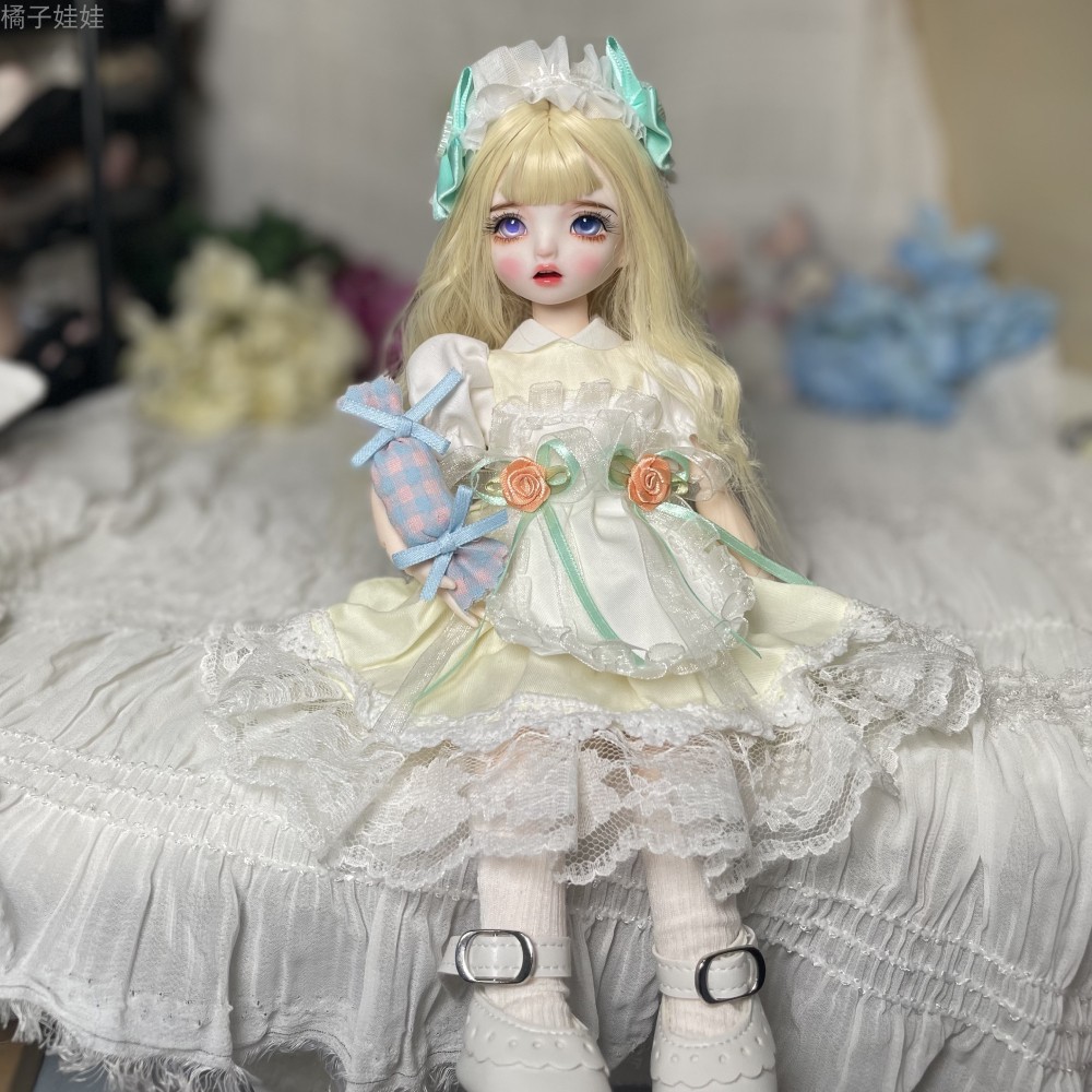 1/6 Scale Super Cute Fashion D - Bjd Doll 1 6 Full Set With Clothes 评论和价格