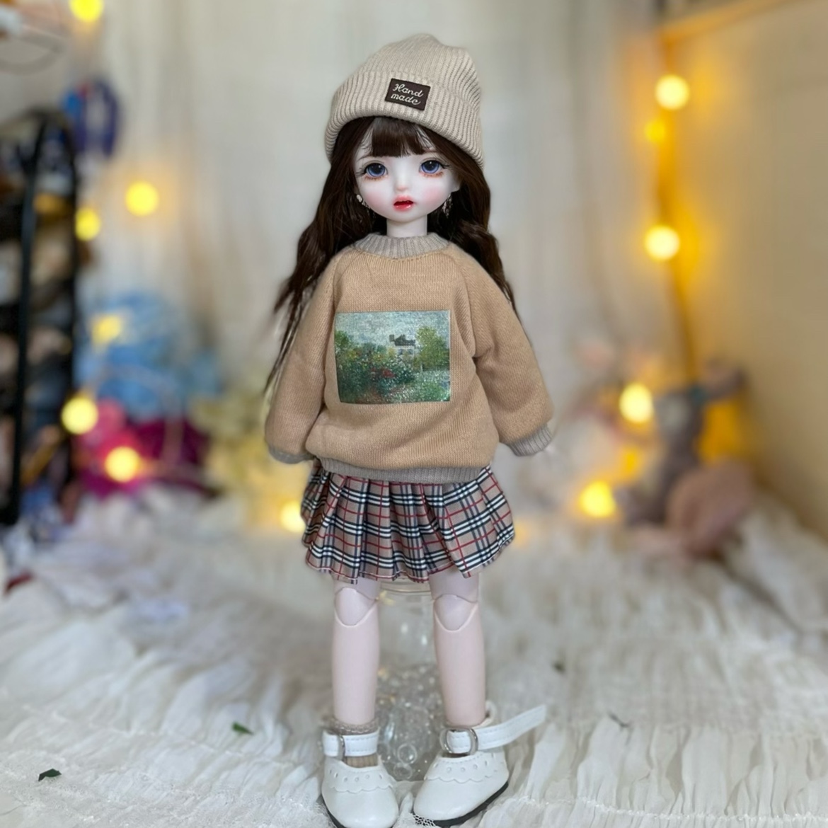 1/6 Scale Super Cute Fashion D - Bjd Doll 1 6 Full Set With Clothes 评论和价格