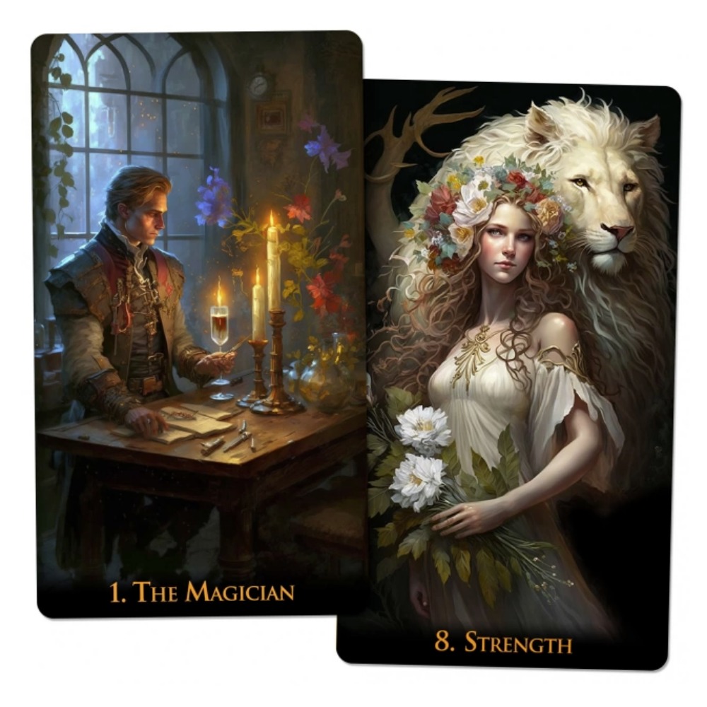 12*7cm Weird World Tarot 78 Ca - Tarot Cards Deck With Guidebook 评论和价格