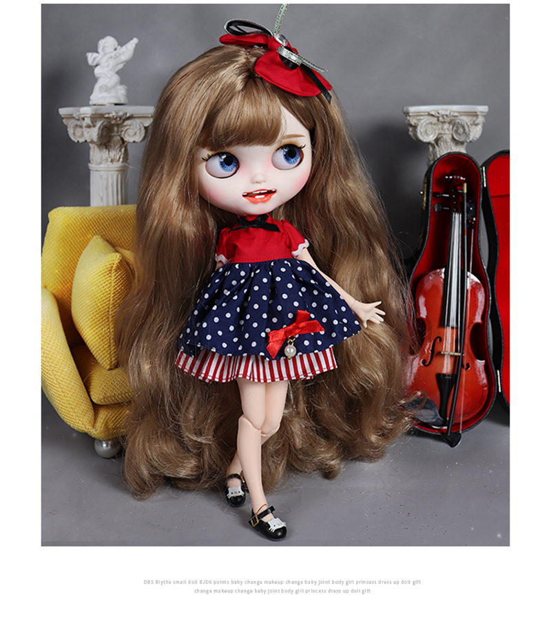 Blyth Doll 1/6 BJD Joint Body  - Bjd Doll 1 6 Full Set With Clothes 评论和价格