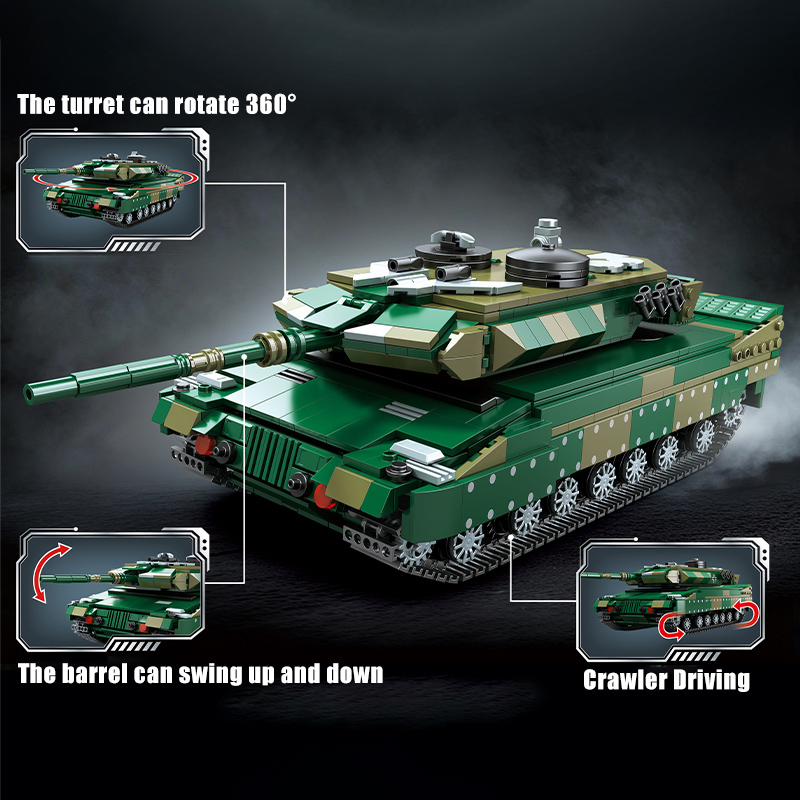 Military 1000Pcs Germany Tiger - Lego Compatible Military Tank 评论和价格