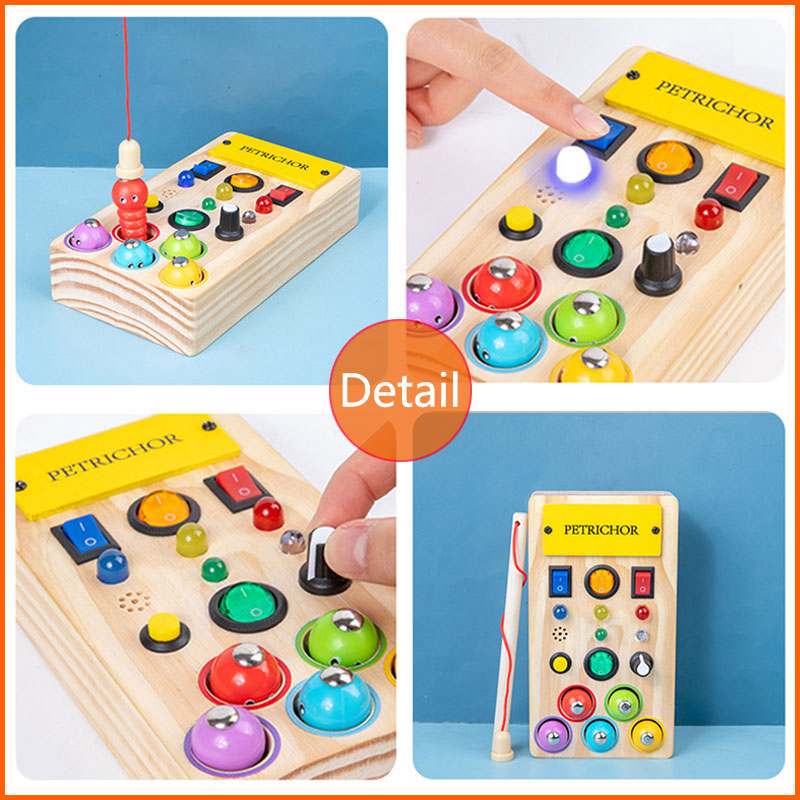 Montessori Busy Board Sensory  - Montessori Wooden Busy Board Toddler 评论和价格