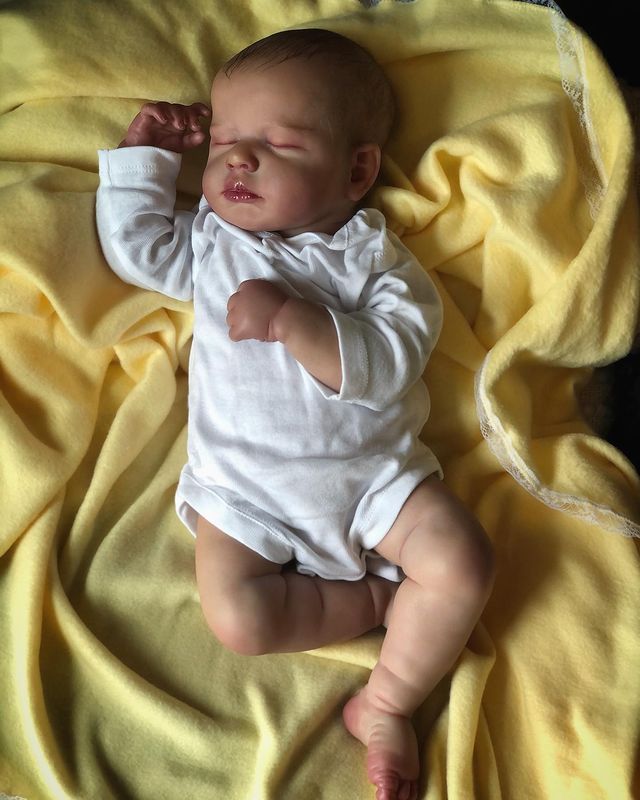 MRB 50CM Realistic Finished Be - Reborn Baby Doll Silicone Realistic 评论和价格
