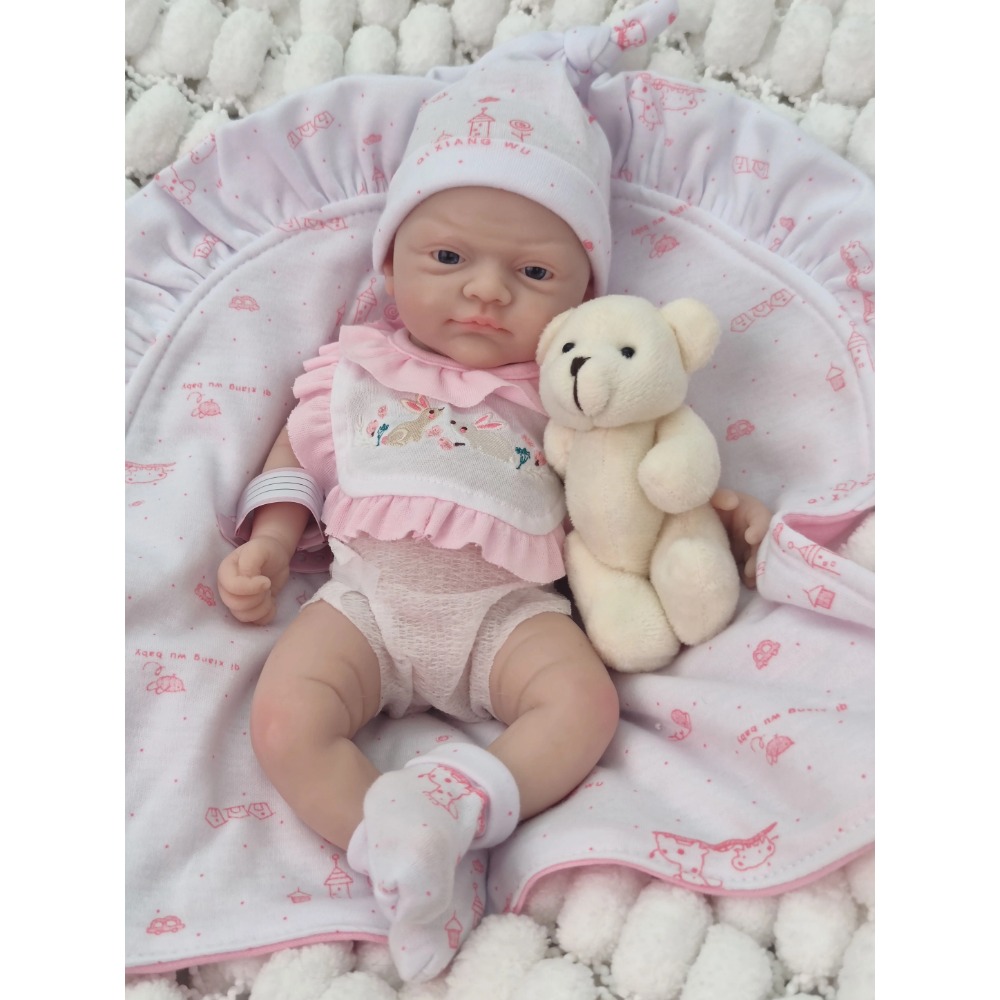 12 Inch Soft Silicone Reborn   - Reborn Baby Doll Silicone Realistic 评论和价格