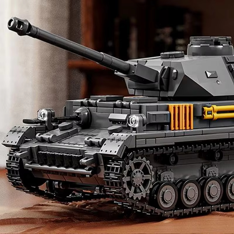 1419 PCS 1:28 GER DE Panzer IV - Lego Compatible Military Tank 评论和价格