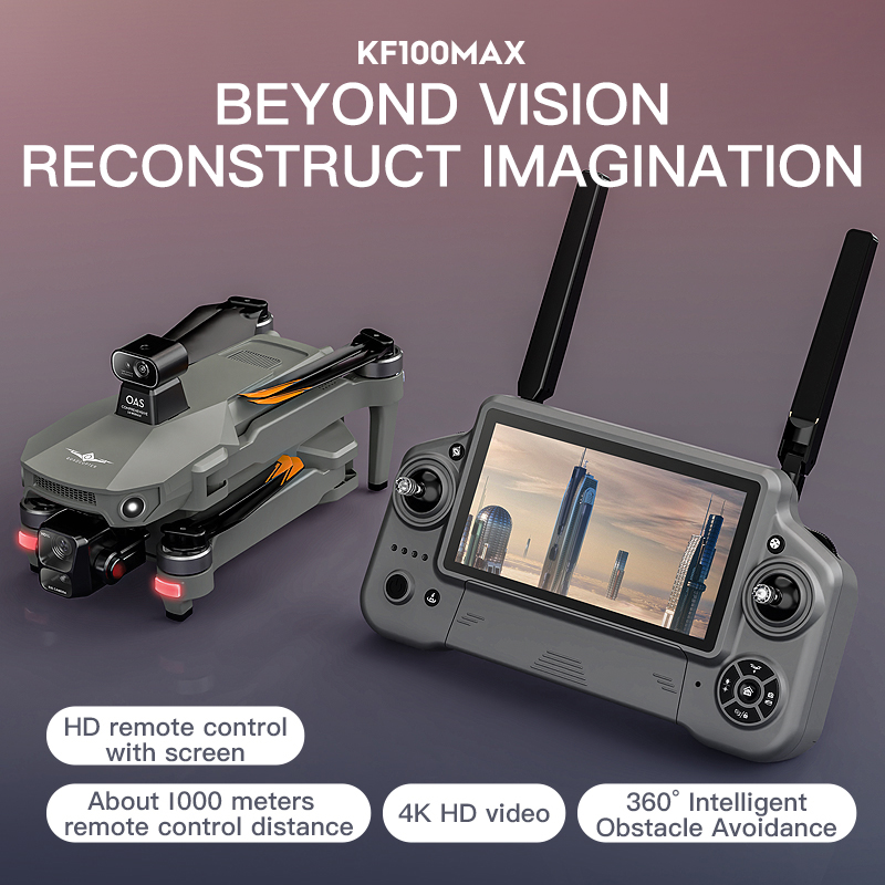 KF100 MAX GPS Drone 4K Camera  - Fpv Brushless Rc Drone 4K 评论和价格