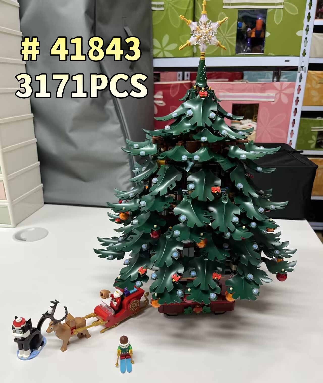 The Cheapest 3171PCS  Christma - Building Blocks 评论和价格
