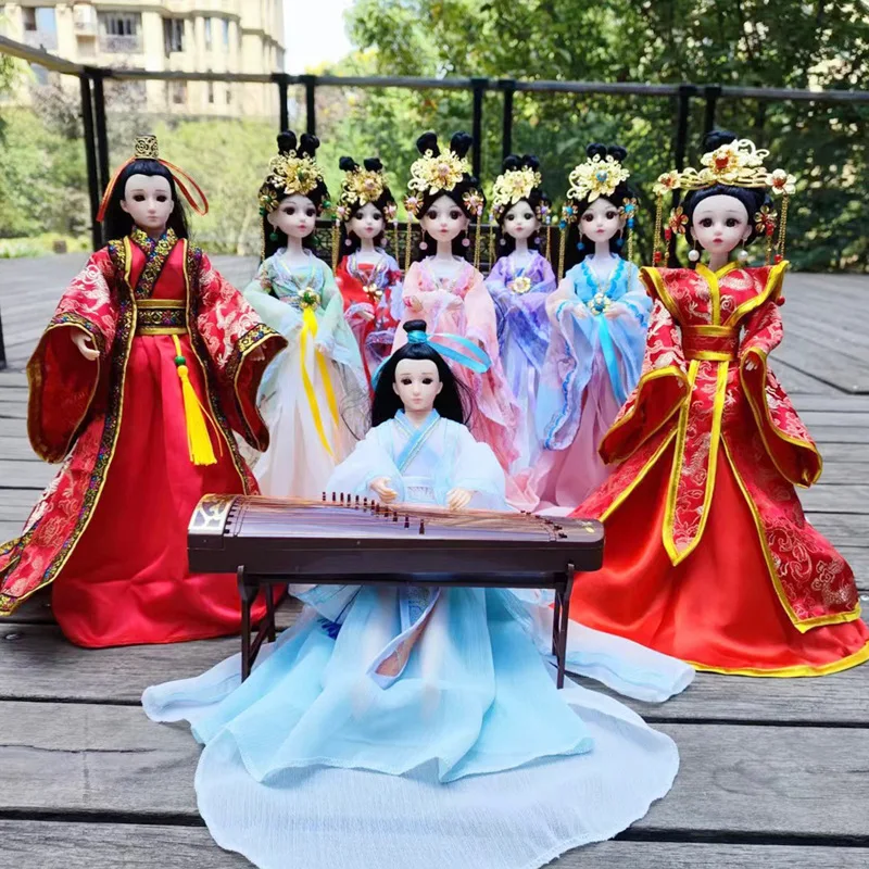 30cm Doll Full Set 1/6 Ancient - Bjd Doll 1 6 Full Set With Clothes 评论和价格