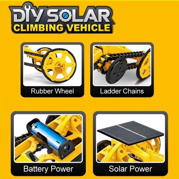Solar Toy Novel Children Toys  - Stem Solar Robot Kit For Kids 评论和价格