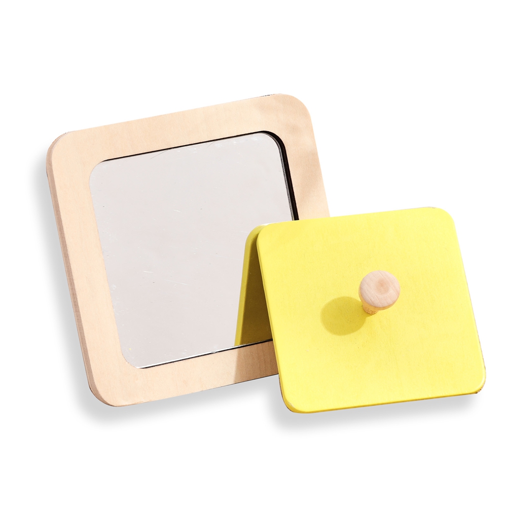 Montessori Wooden Mirror Puzzl - Montessori Wooden Busy Board Toddler 评论和价格