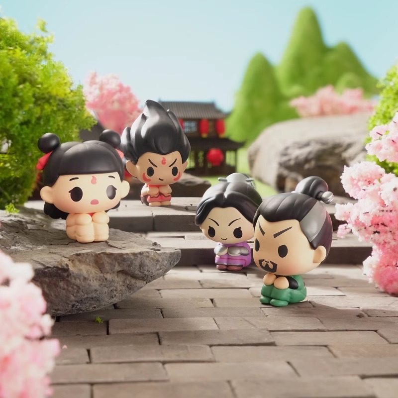 Ne Zha 2 Sit In A Row Series B - Anime Action Figure Blind Box 评论和价格