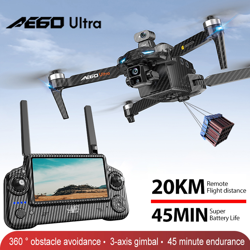 AE60 GPS Drone Professional 8K - Fpv Brushless Rc Drone 4K 评论和价格