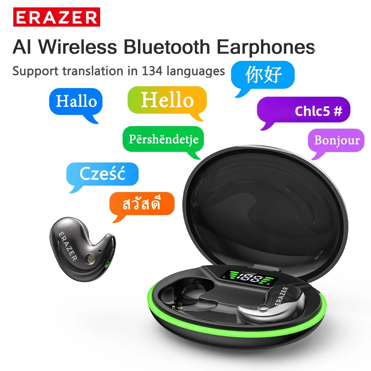 EARZER XF58 In-Ear Bluetooth H - Video Games 评论和价格