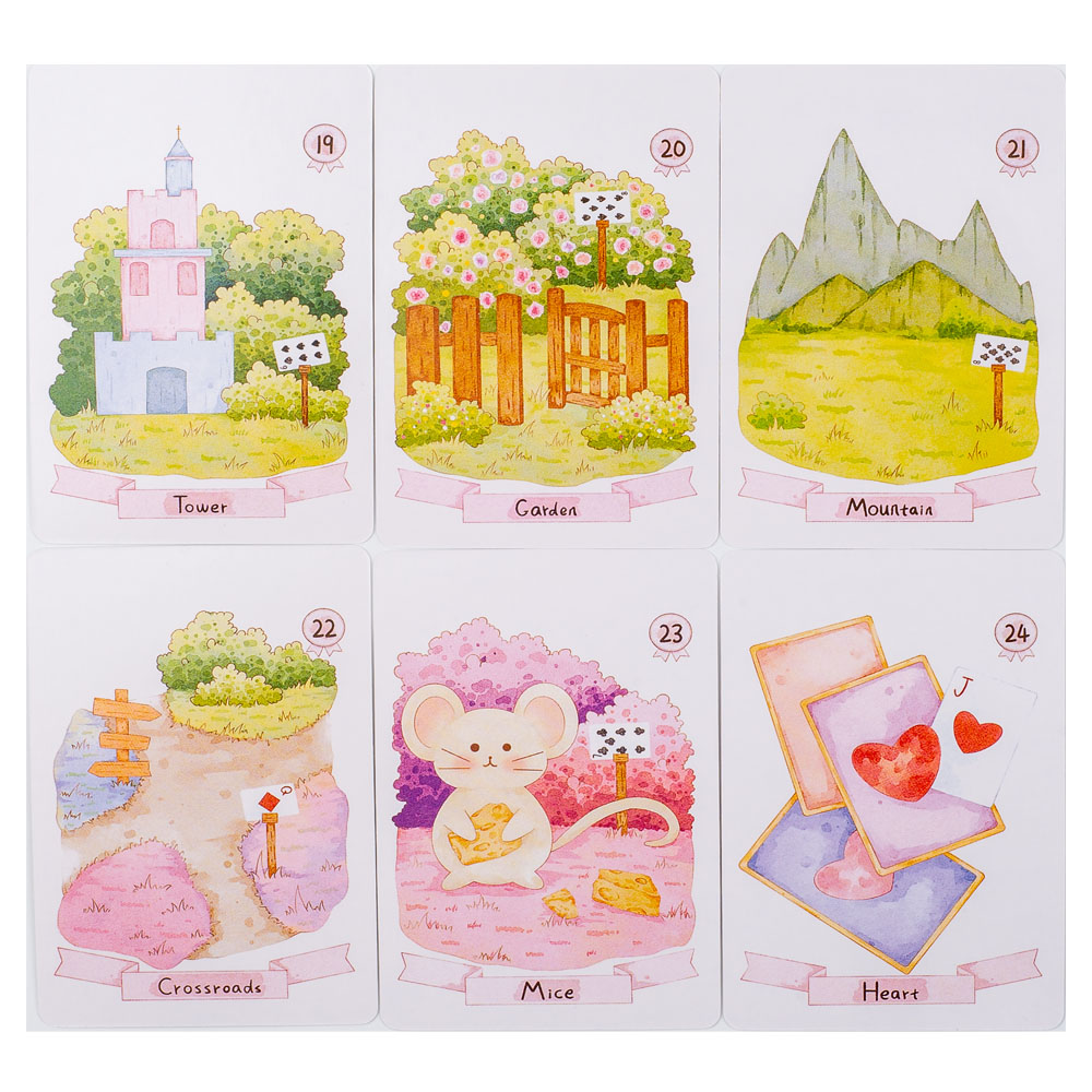 Rana Psychic Dream Lenormand T - Tarot Cards Deck With Guidebook 评论和价格