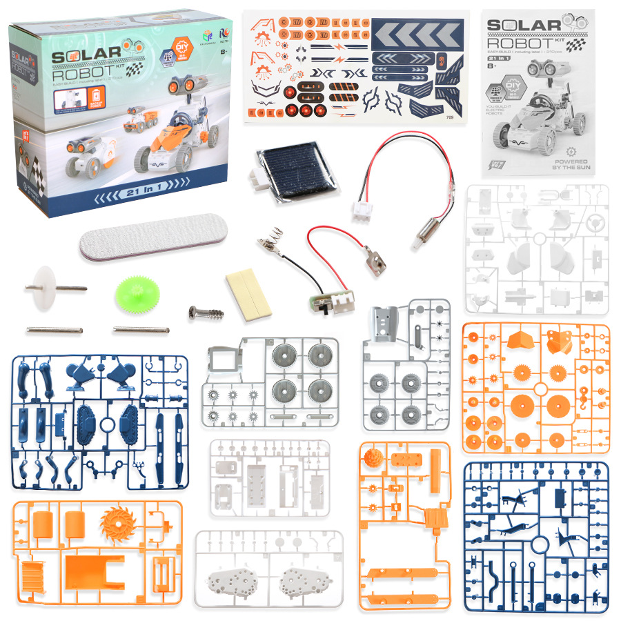 21 IN 1 STEM Solar Robot Kit T - Stem Solar Robot Kit For Kids 评论和价格