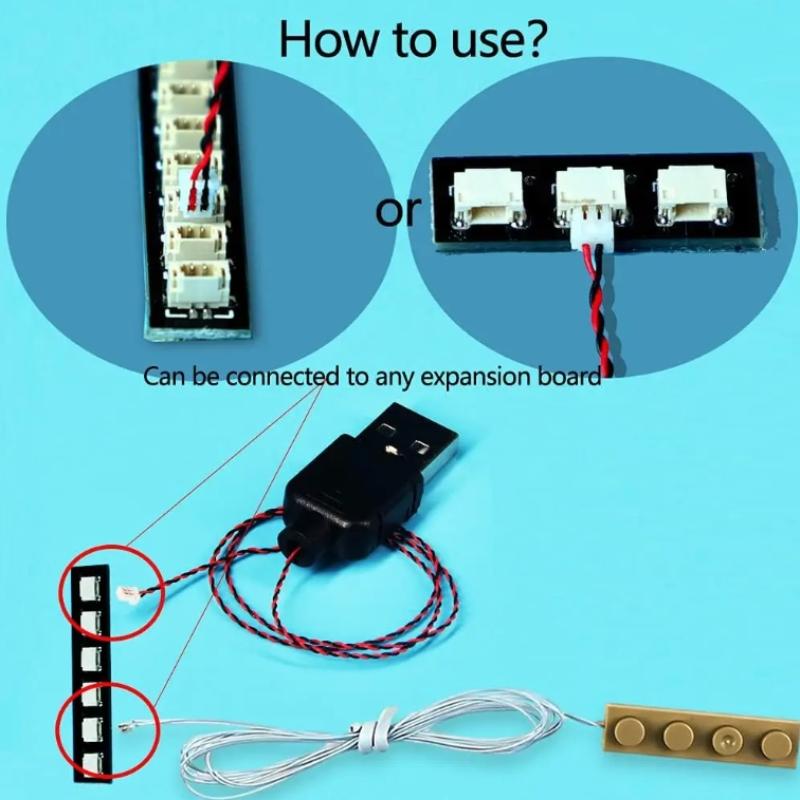 DIY 50cm USB Power Cable Compa - Building Blocks 评论和价格