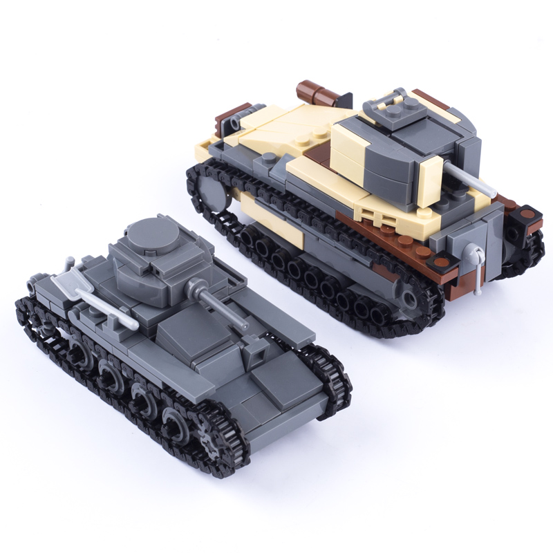 WW2 Japan Military Tank Buildi - Lego Compatible Military Tank 评论和价格