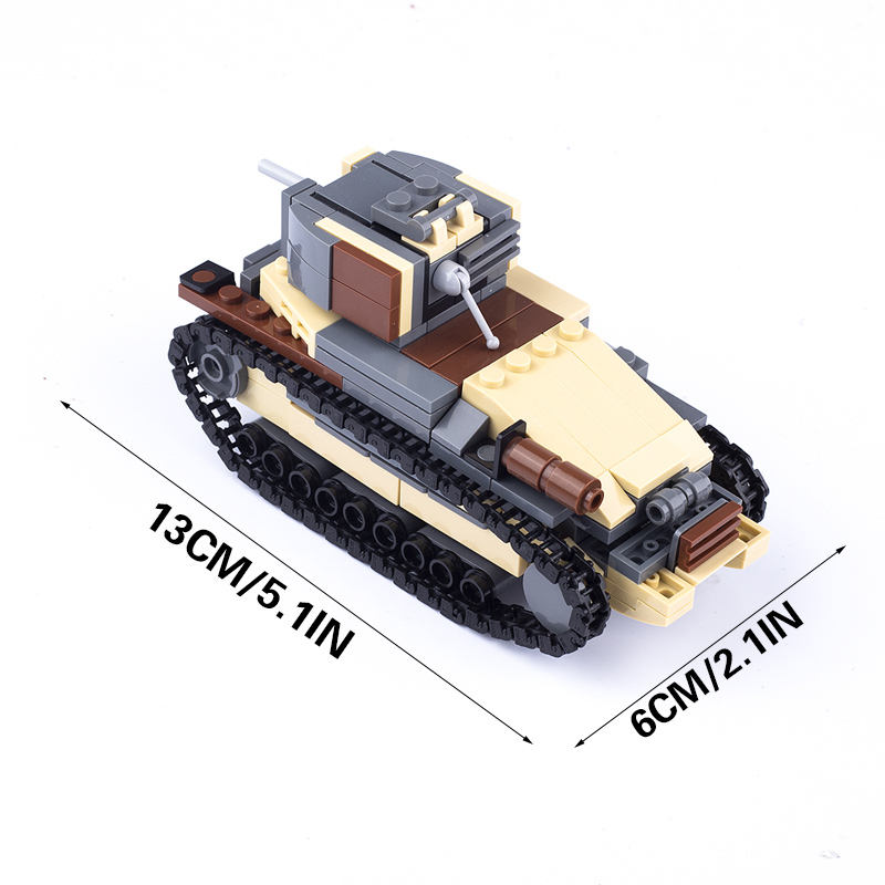 WW2 Japan Military Tank Buildi - Lego Compatible Military Tank 评论和价格