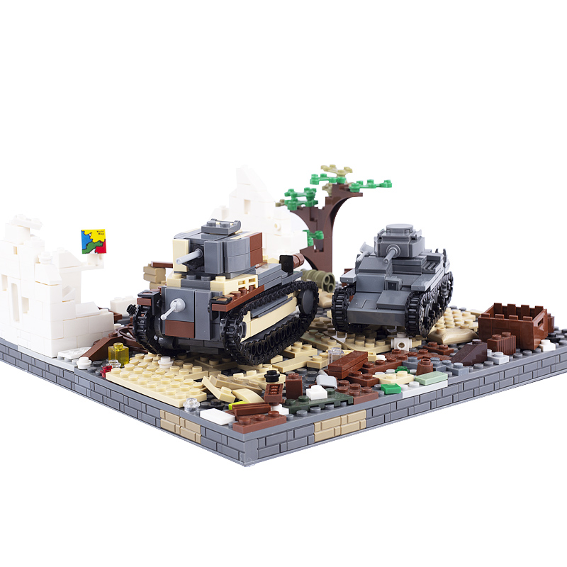 WW2 Japan Military Tank Buildi - Lego Compatible Military Tank 评论和价格