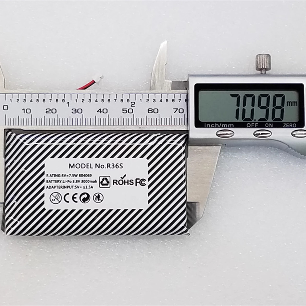 Battery For 3.7V 3100mAh For O - Retro Handheld Game Console R36S 评论和价格