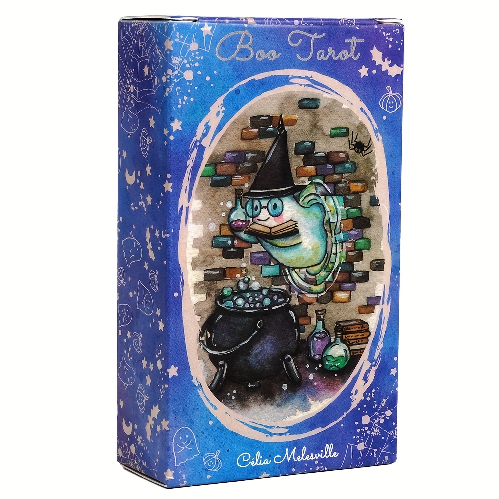 Boo Tarot Deck Ghosts Ghost Re - Tarot Cards Deck With Guidebook 评论和价格