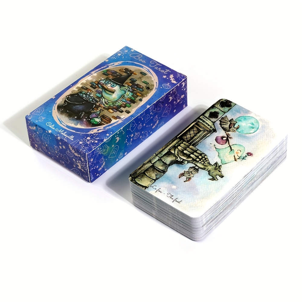 Boo Tarot Deck Ghosts Ghost Re - Tarot Cards Deck With Guidebook 评论和价格