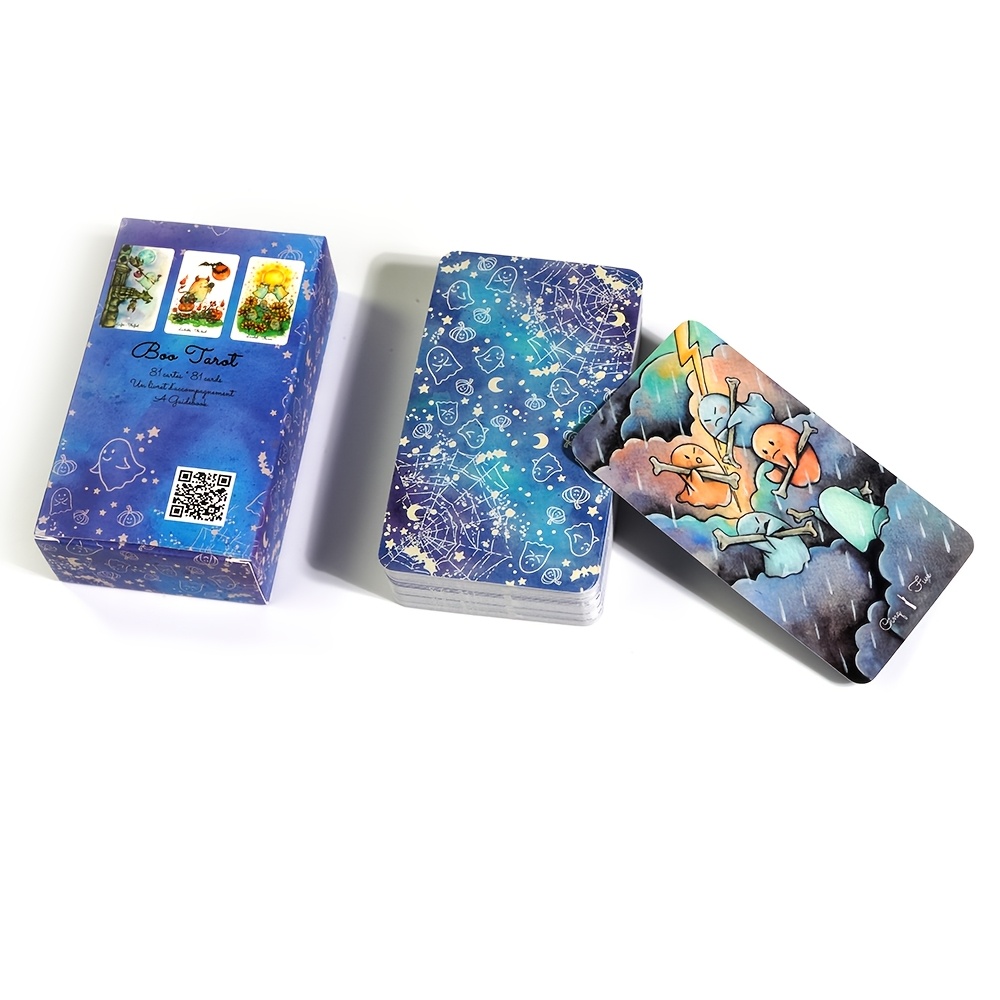 Boo Tarot Deck Ghosts Ghost Re - Tarot Cards Deck With Guidebook 评论和价格