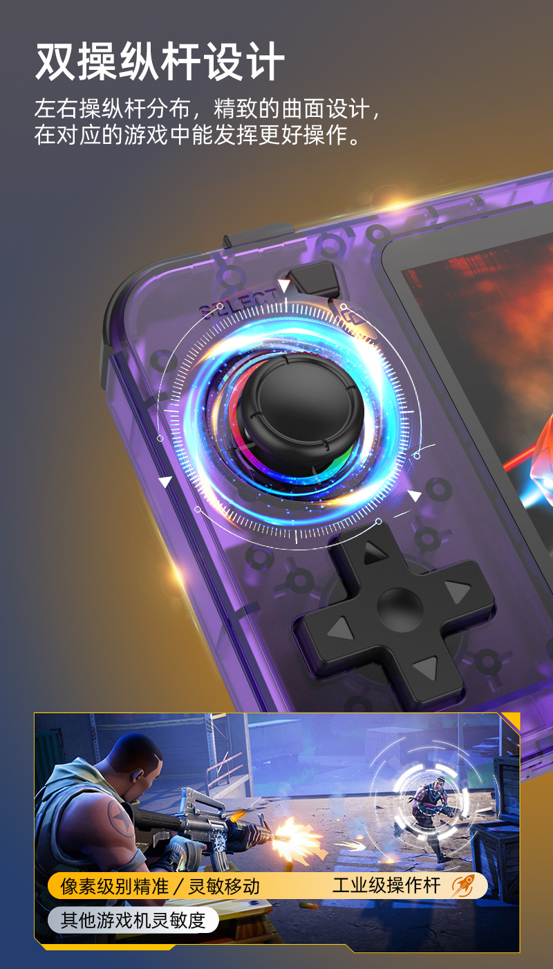 New R36H Retro Handheld Consol - Retro Handheld Game Console R36S 评论和价格