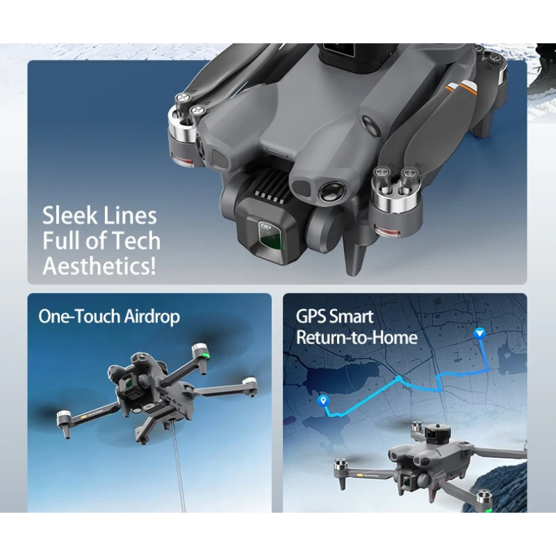 Foldable RC Quadcopter AE51 GP - Fpv Brushless Rc Drone 4K 评论和价格