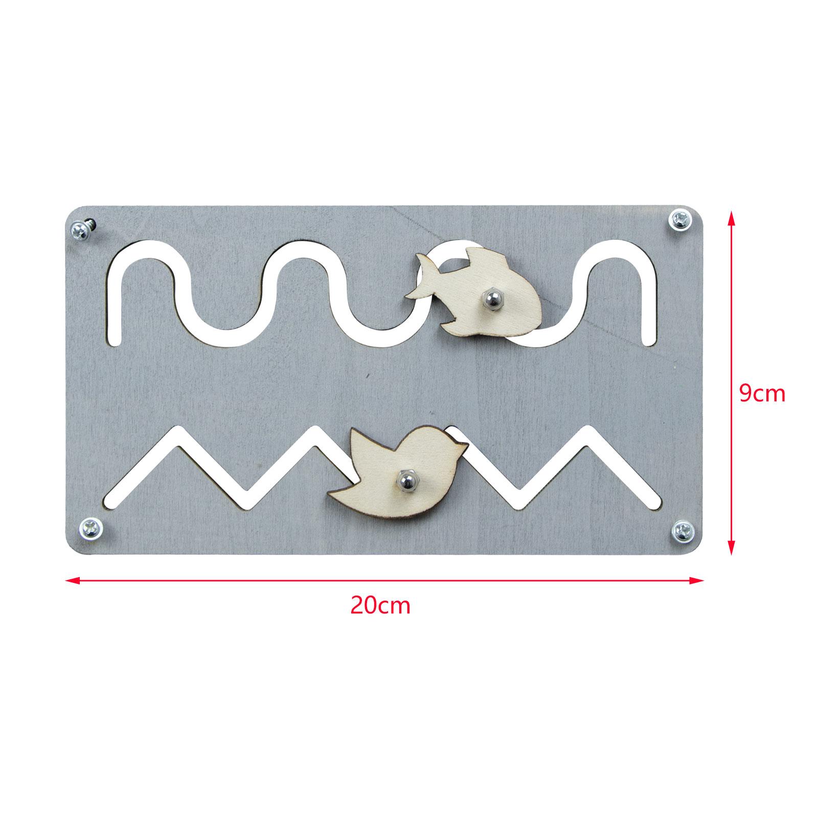 Wooden Busy Board Material Sen - Montessori Wooden Busy Board Toddler 评论和价格